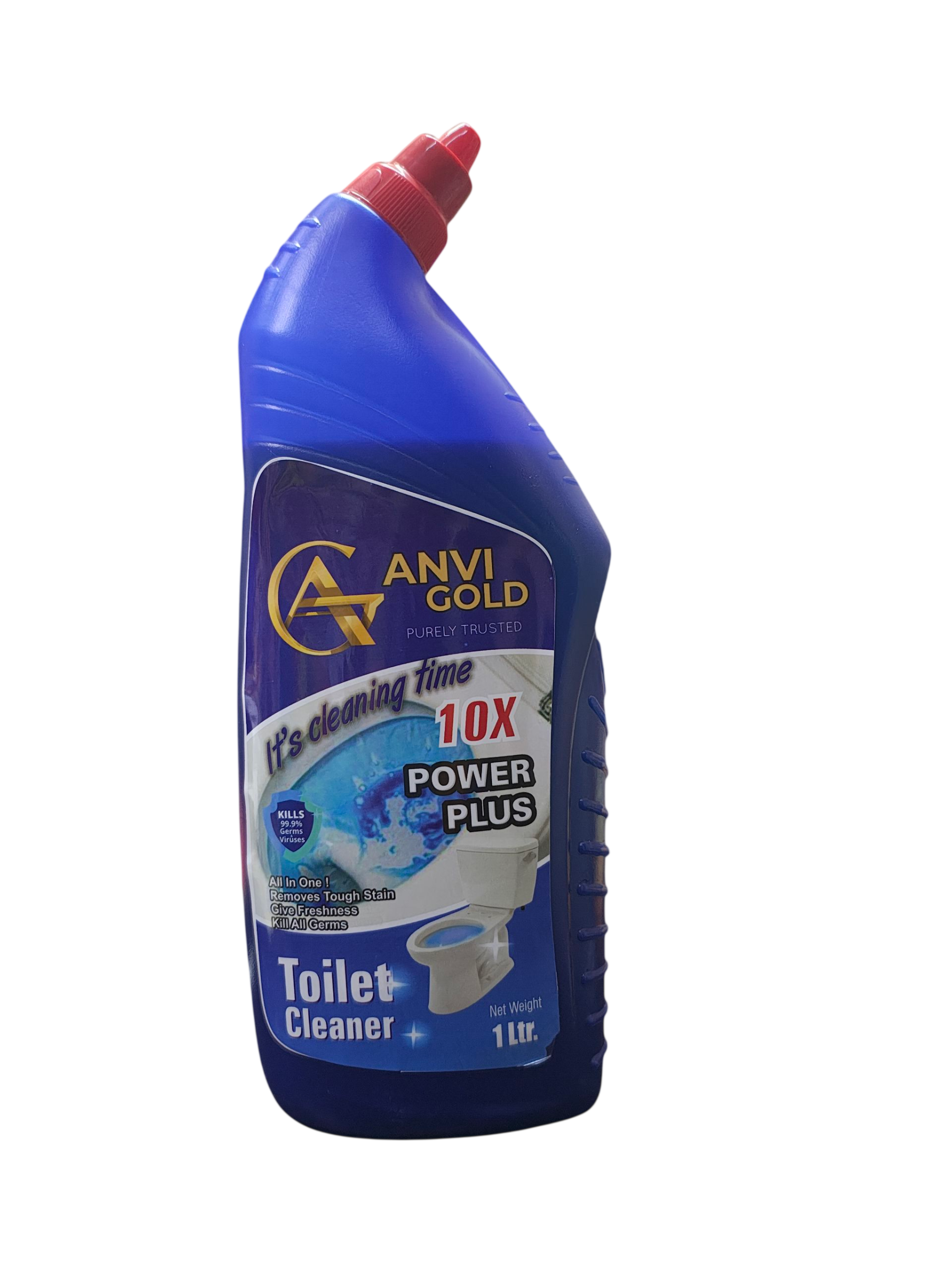10X Power Plus Toilet Cleaner – Deep Stain Remover & Germ Protection
