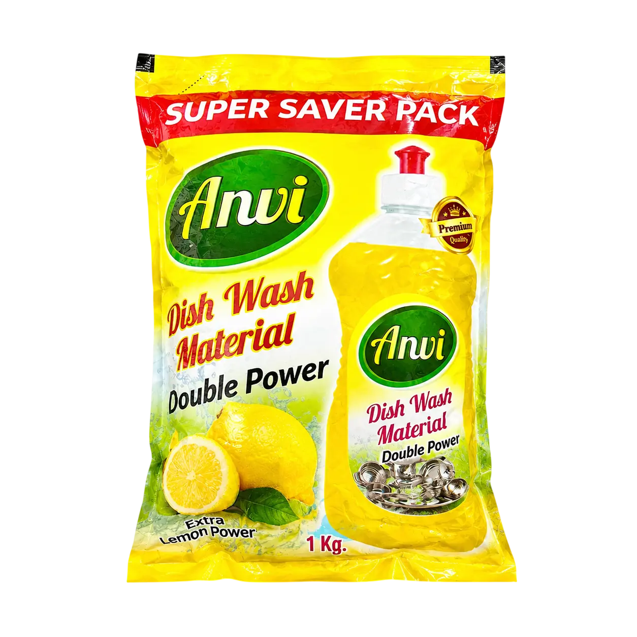ANVI Liquid Dishwash Material – Powerful Grease Removal & Sparkling Clean Utensils