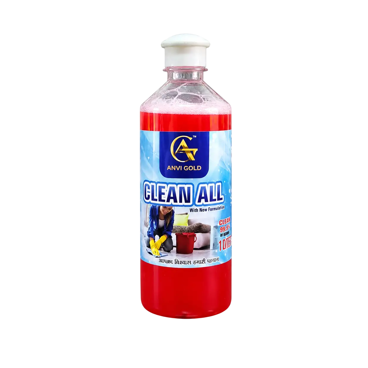 ANVI Clean All Red – Multi-Purpose Cleaner for Everyday Cleaning & Freshness